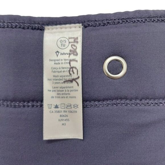 Ivivva Girls Neck Warmer Scarf One Size Pink Blue Cotton Snap - Picture 10 of 10
